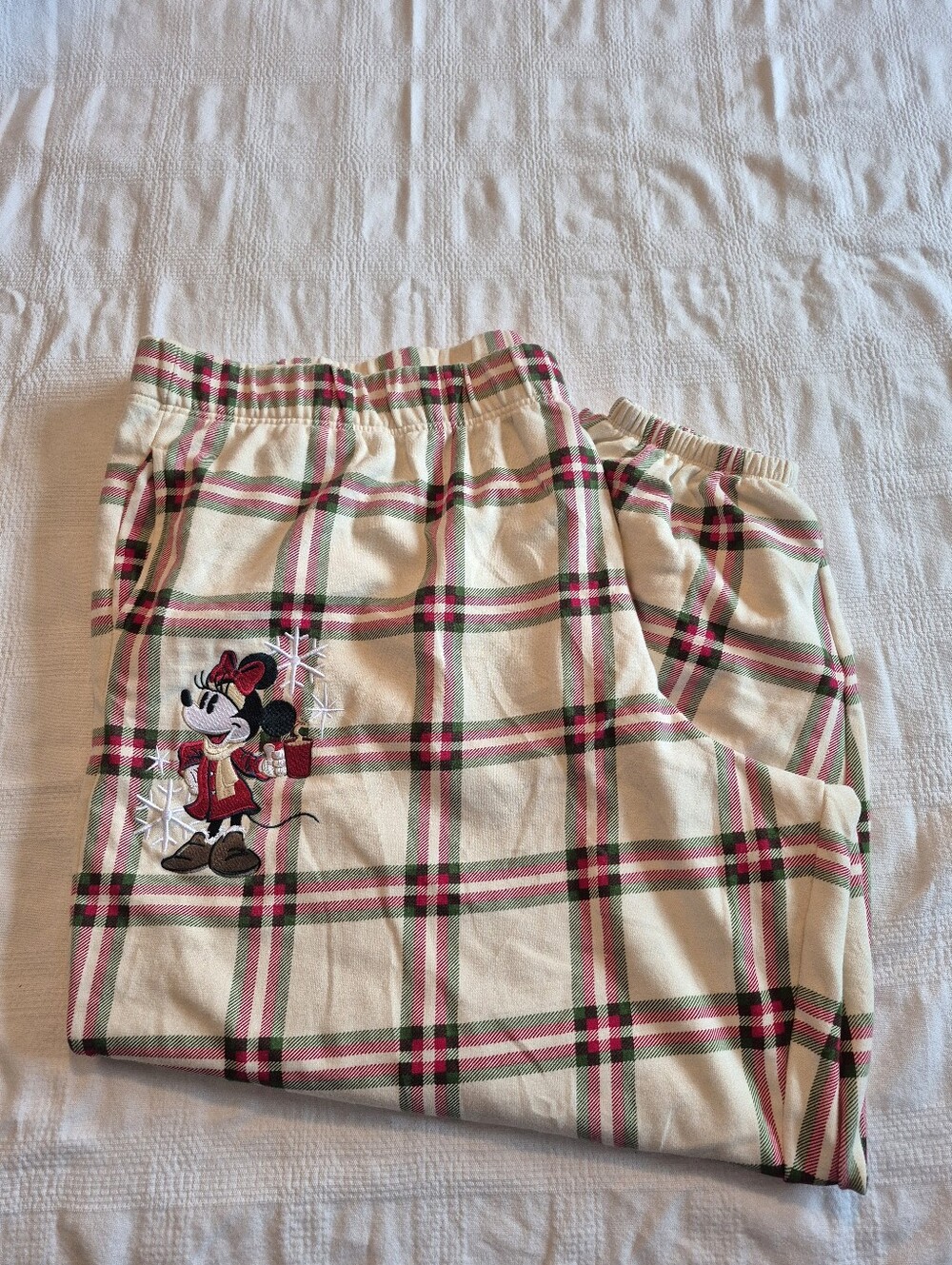 Disney Parks Holiday Minnie Lounge Pajama Pants 3X EUC